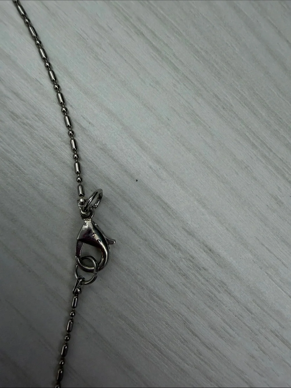 Men's Stainless Steel Cross Pendant Necklace - Silver